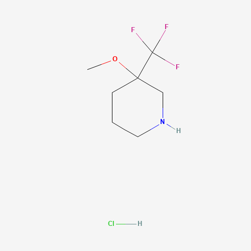 3-Methoxy-3-(trifluoromethyl)piperidine hydrochloride