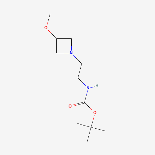 tert-butyl N-[2-(3-methoxyazetidin-1-yl)ethyl]carbamate
