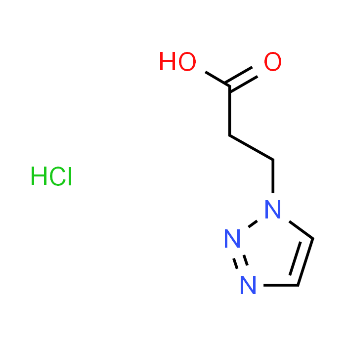 3-(1H-1,2,3-Triazol-1-yl)propanoic acid hydrochloride