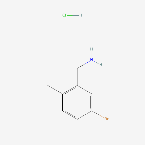 (5-Bromo-2-methylphenyl)methanamine hydrochloride