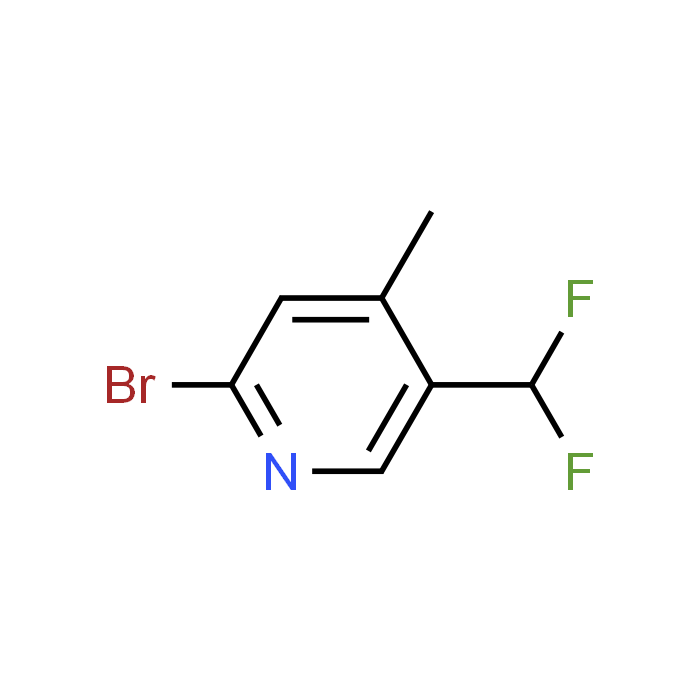 2-Bromo-5-(difluoromethyl)-4-methylpyridine