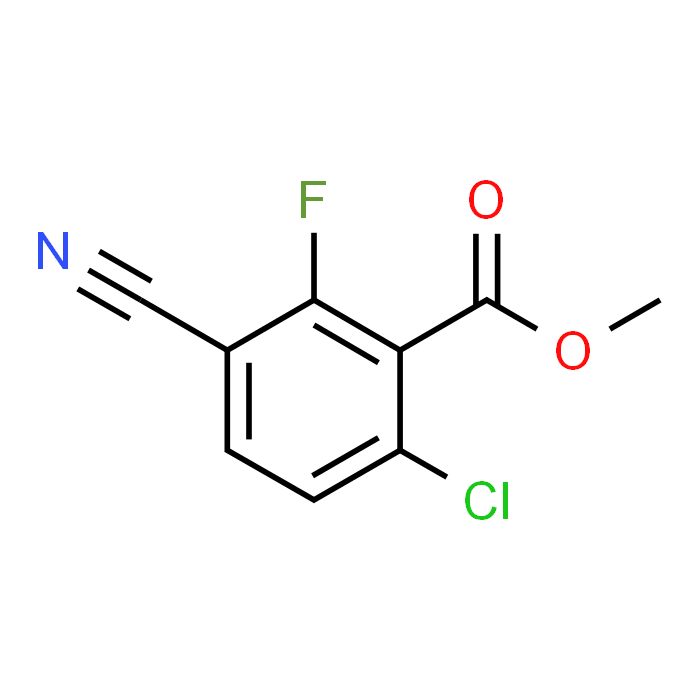 Methyl 3-cyano-6-chloro-2-fluorobenzoate