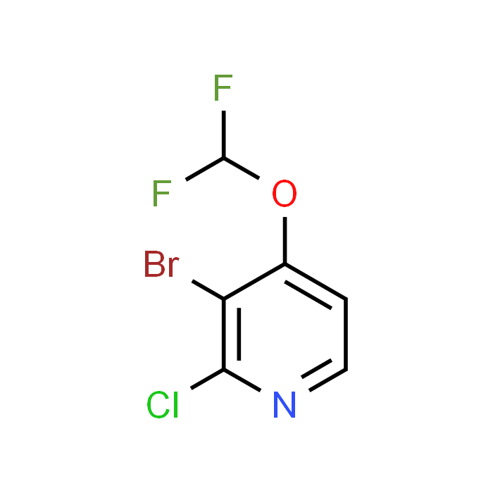 3-Bromo-2-chloro-4-(difluoromethoxy)pyridine