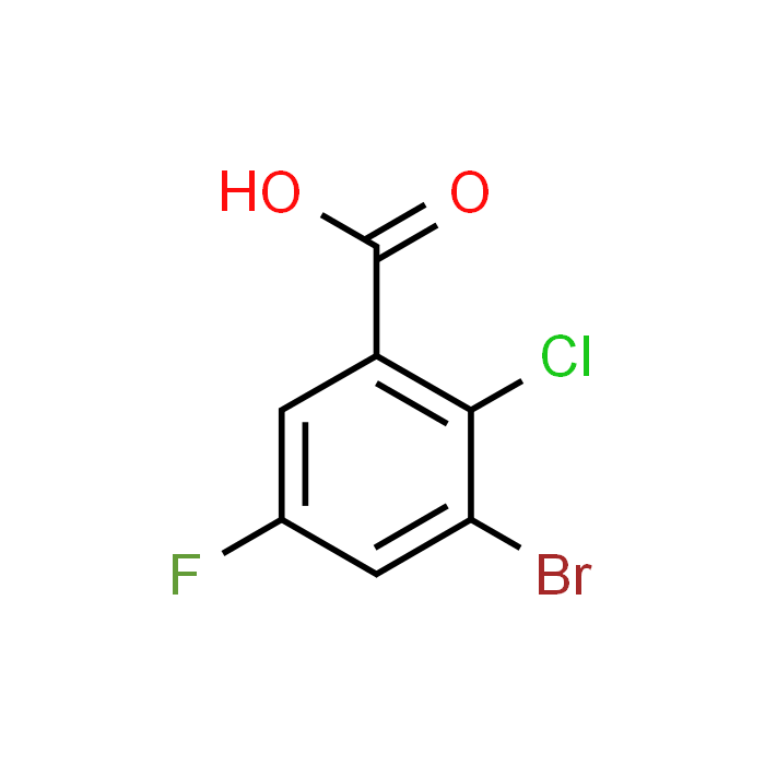 3-Bromo-2-chloro-5-fluorobenzoic acid