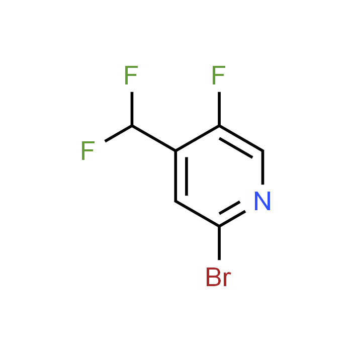 2-Bromo-4-(difluoromethyl)-5-fluoropyridine
