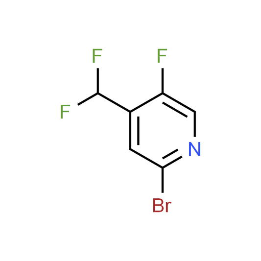 2-Bromo-4-(difluoromethyl)-5-fluoropyridine