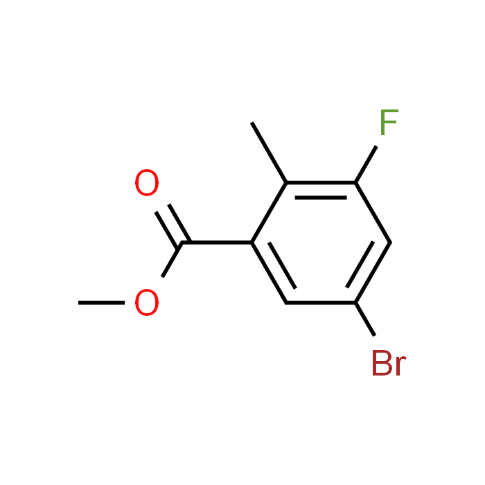 Methyl 5-bromo-3-fluoro-2-methylbenzoate