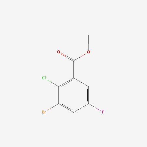 Methyl 3-bromo-2-chloro-5-fluorobenzoate
