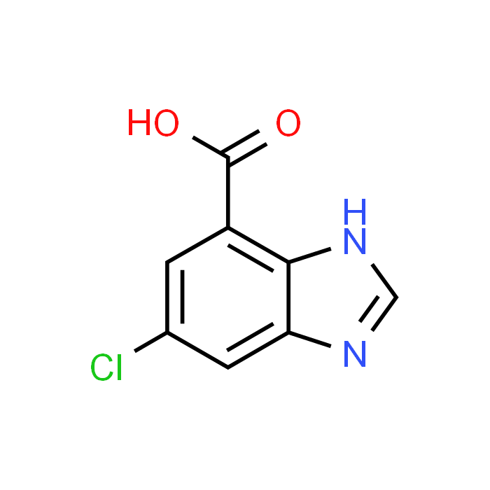 6-Chloro-1H-benzo[d]imidazole-4-carboxylic acid