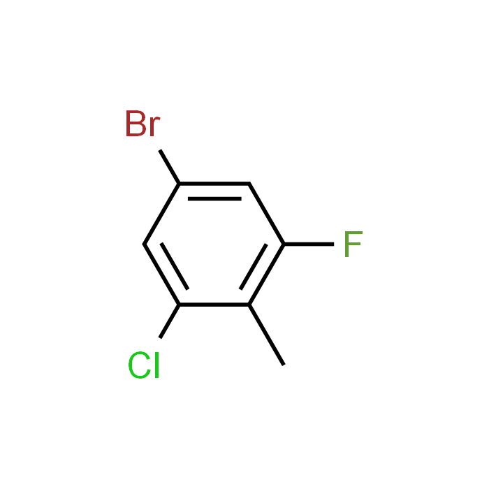 5-Bromo-1-chloro-3-fluoro-2-methylbenzene