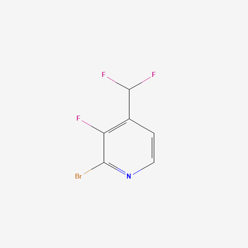2-Bromo-4-(difluoromethyl)-3-fluoropyridine