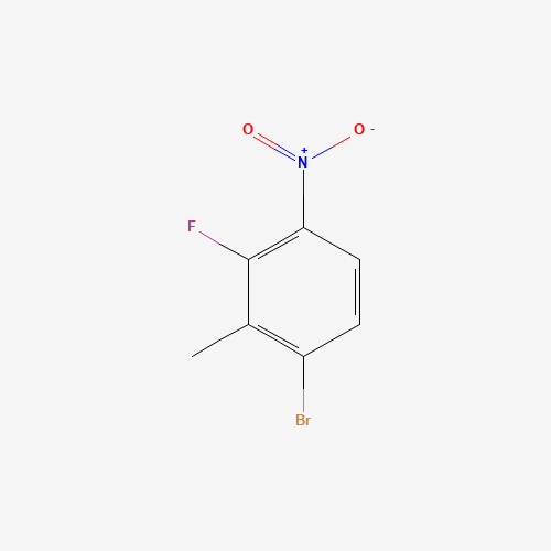 1-Bromo-3-fluoro-2-methyl-4-nitrobenzene