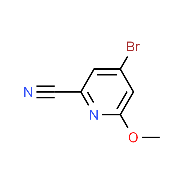 4-Bromo-6-methoxypicolinonitrile
