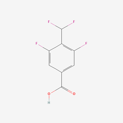 4-(Difluoromethyl)-3,5-difluorobenzoic acid