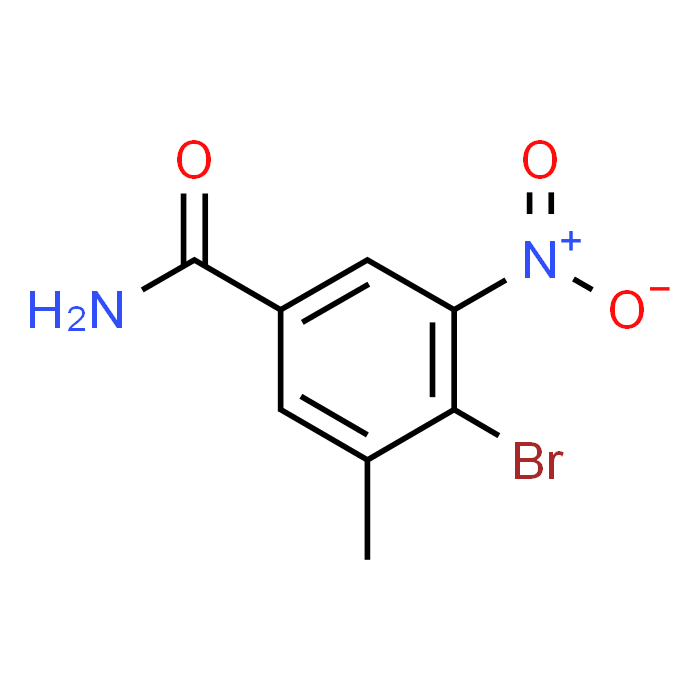 4-Bromo-3-methyl-5-nitrobenzamide