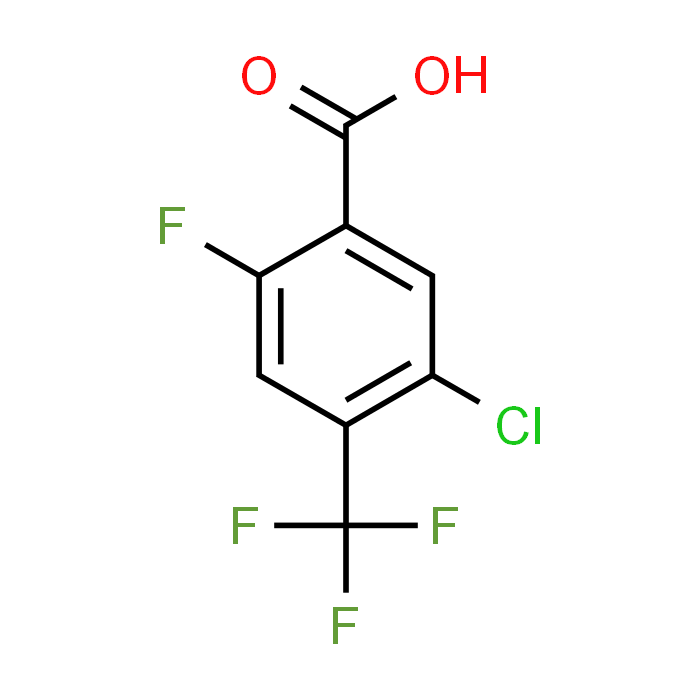 5-Chloro-2-fluoro-4-(trifluoromethyl)benzoic acid