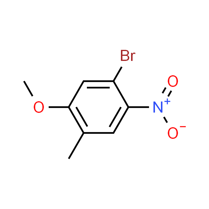1-Bromo-5-methoxy-4-methyl-2-nitrobenzene