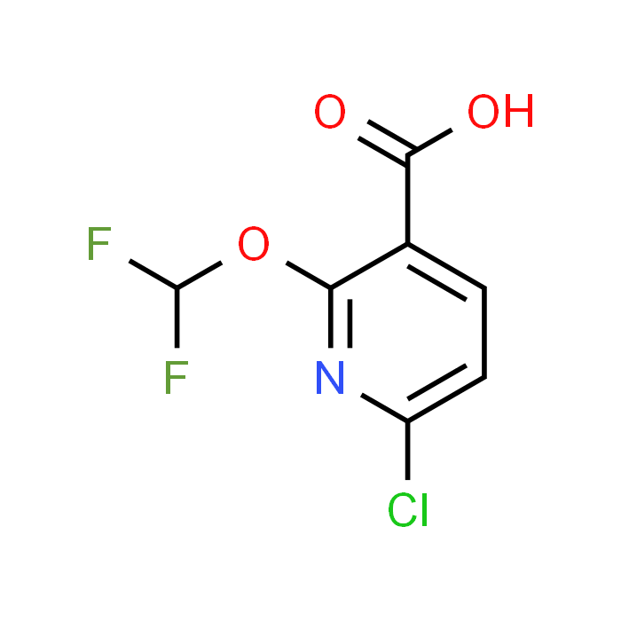 6-Chloro-2-(difluoromethoxy)nicotinic acid