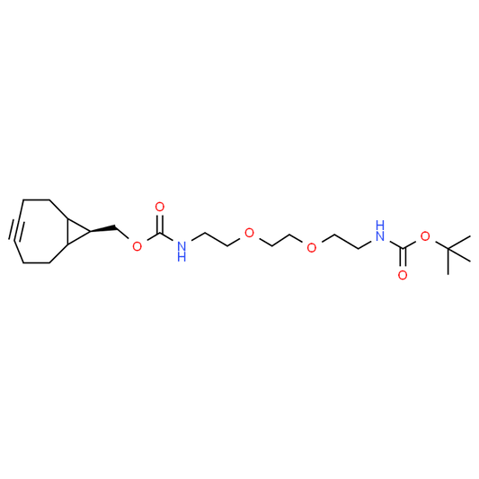 Exo-BCN-PEG2-Boc-amine