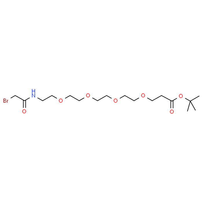 tert-Butyl 1-bromo-2-oxo-6,9,12,15-tetraoxa-3-azaoctadecan-18-oate