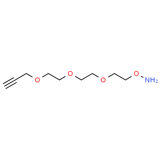 O-(2-(2-(2-(Prop-2-yn-1-yloxy)ethoxy)ethoxy)ethyl)hydroxylamine