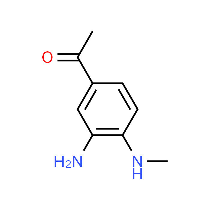 1-(3-Amino-4-(methylamino)phenyl)ethanone