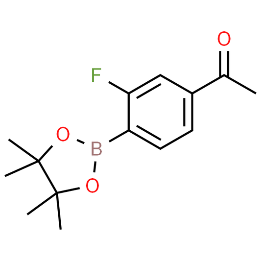 1-(3-Fluoro-4-(4,4,5,5-tetramethyl-1,3,2-dioxaborolan-2-yl)phenyl)ethan-1-one