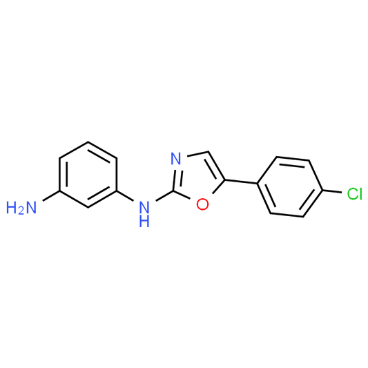 N1-(5-(4-Chlorophenyl)oxazol-2-yl)benzene-1,3-diamine