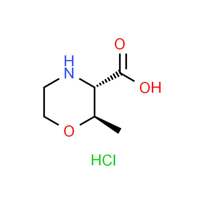 trans-2-Methylmorpholine-3-carboxylic acid hydrochloride