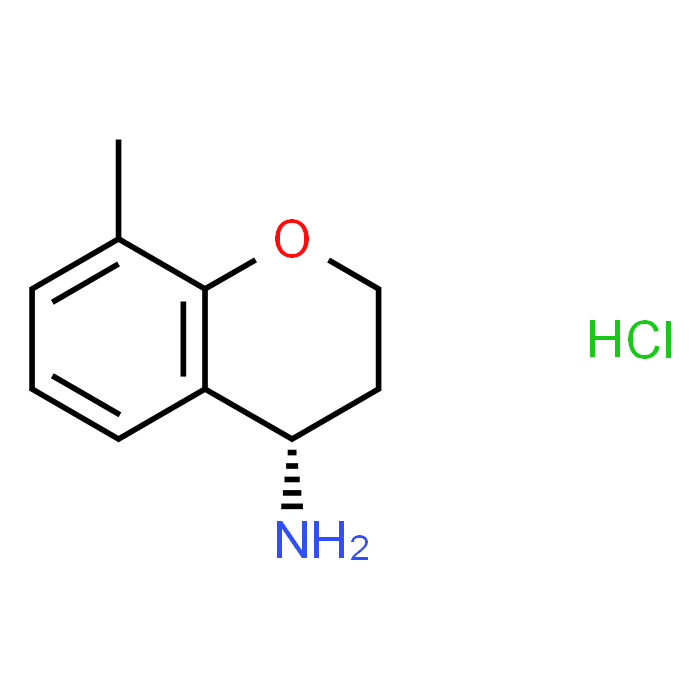 (4S)-8-Methyl-3,4-dihydro-2H-1-benzopyran-4-amine hcl
