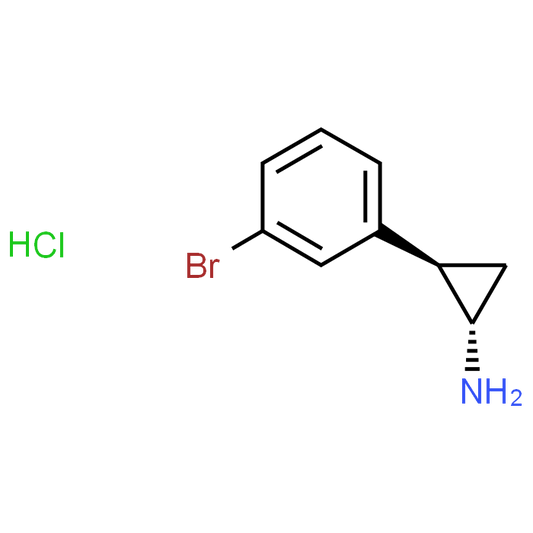 trans-2-(3-Bromophenyl)cyclopropan-1-amine hydrochloride