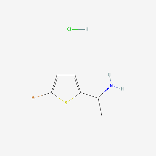 (1R)-1-(5-Bromothiophen-2-yl)ethan-1-amine hydrochloride