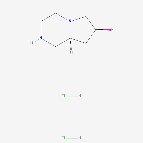 (7S,8aS)-7-Fluorooctahydropyrrolo[1,2-a]pyrazine dihydrochloride