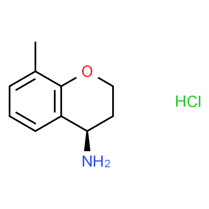 (4R)-8-Methyl-3,4-dihydro-2H-1-benzopyran-4-amine hcl