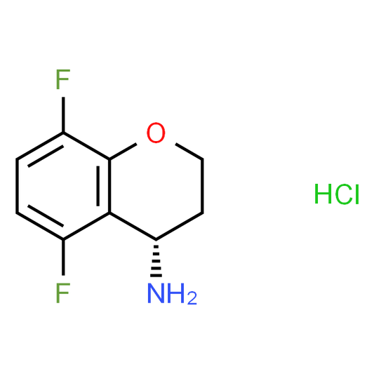 (4S)-5,8-Difluoro-3,4-dihydro-2H-1-benzopyran-4-amine hydrochloride