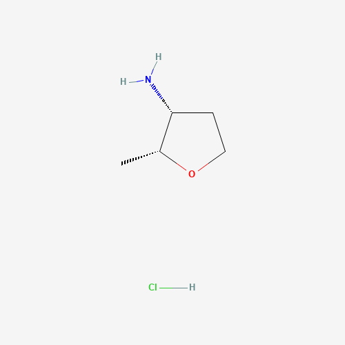 (2R,3R)-2-Methyltetrahydrofuran-3-amine hydrochloride