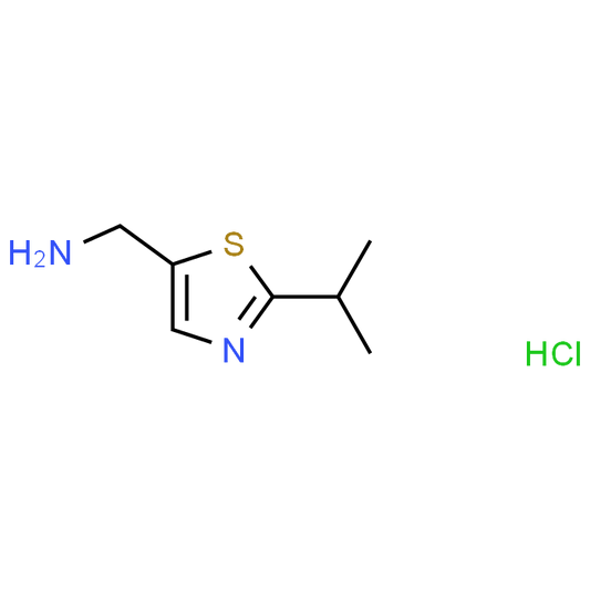 (2-isopropylthiazol-5-yl)methanamine hydrochloride