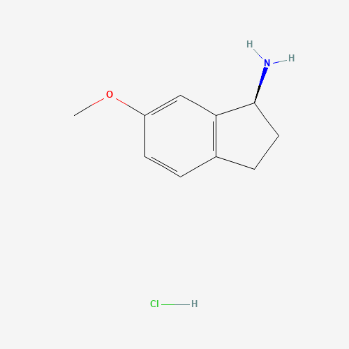 (S)-6-Methoxy-2,3-dihydro-1H-inden-1-amine hydrochloride