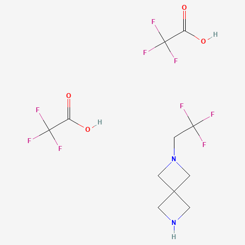 2-(2,2,2-Trifluoroethyl)-2,6-diazaspiro[3.3]heptane bis(2,2,2-trifluoroacetate)
