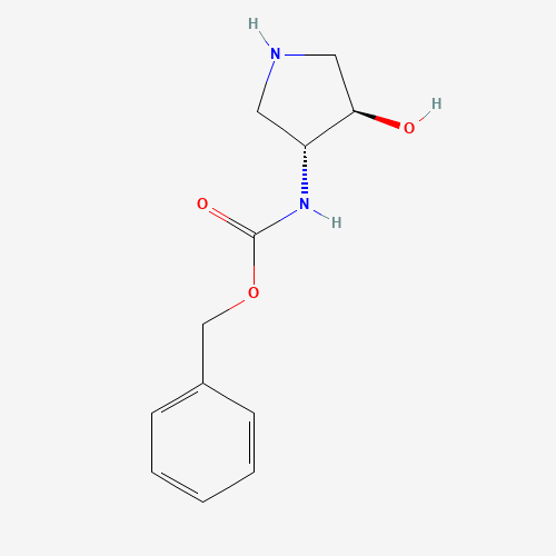 Benzyl (trans-4-hydroxypyrrolidin-3-yl)carbamate