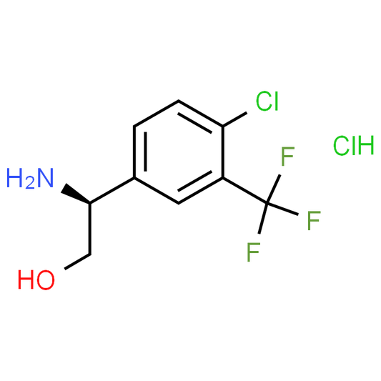 (S)-2-Amino-2-(4-chloro-3-(trifluoromethyl)phenyl)ethanol hydrochloride