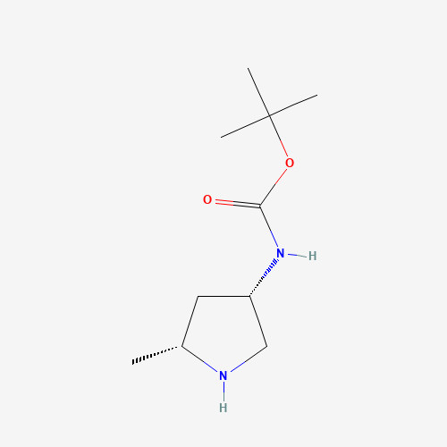 tert-Butyl ((3S,5R)-5-methylpyrrolidin-3-yl)carbamate