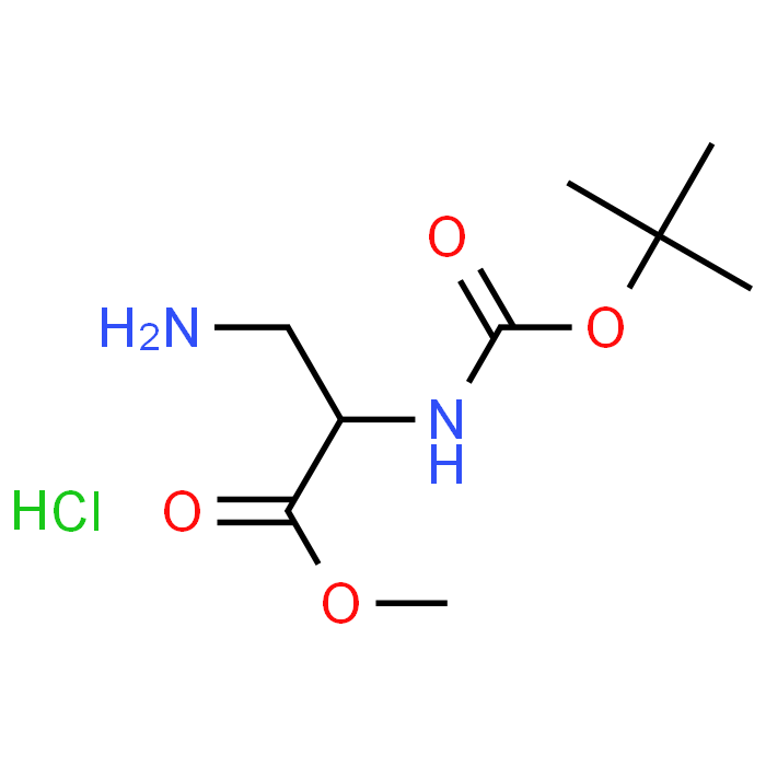 (S)-Methyl 3-amino-2-((tert-butoxycarbonyl)amino)propanoate hydrochloride