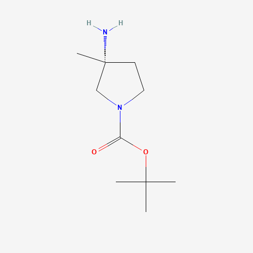 (R)-tert-Butyl 3-amino-3-methylpyrrolidine-1-carboxylate