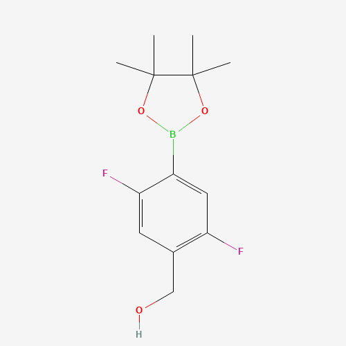 (2,5-Difluoro-4-(4,4,5,5-tetramethyl-1,3,2-dioxaborolan-2-yl)phenyl)methanol