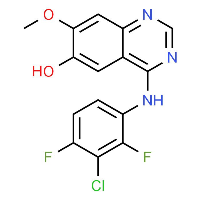 4-((3-Chloro-2,4-difluorophenyl)amino)-7-methoxyquinazolin-6-ol