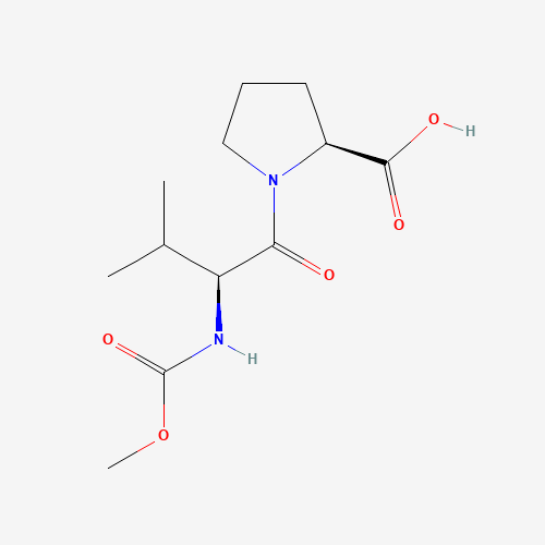 (S)-1-((S)-2-((Methoxycarbonyl)amino)-3-methylbutanoyl)pyrrolidine-2-carboxylic acid