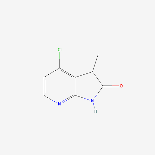 4-Chloro-3-methyl-1H-pyrrolo[2,3-b]pyridin-2(3H)-one