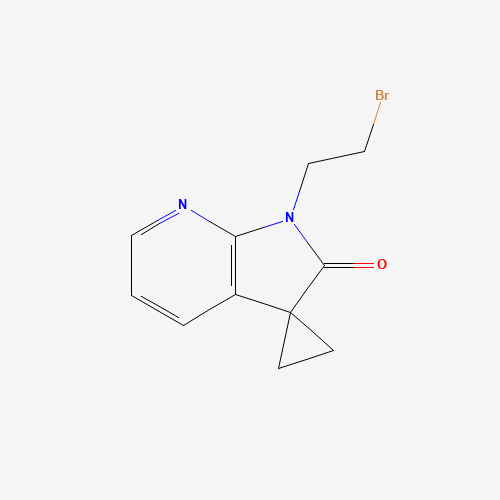 1'-(2-Bromoethyl)spiro[cyclopropane-1,3'-pyrrolo[2,3-b]pyridin]-2'(1'H)-one