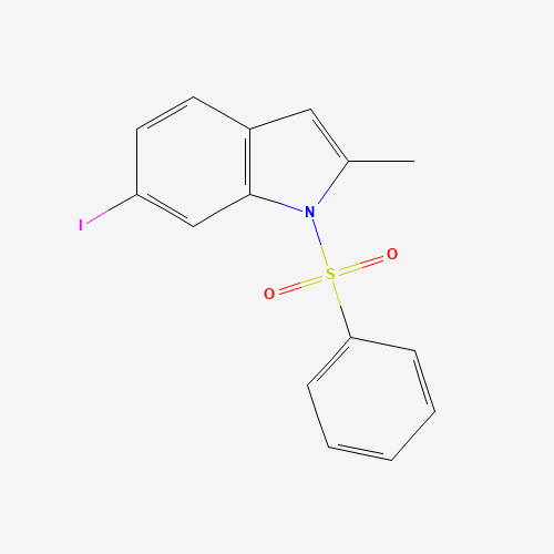 6-Iodo-2-methyl-1-(phenylsulfonyl)-1H-indole
